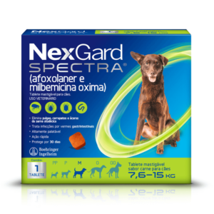 Nexgard Spectra 7,6 a 15kg 1 Comprimido