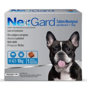 Nexgard 4 a 10kg 1 Comprimido